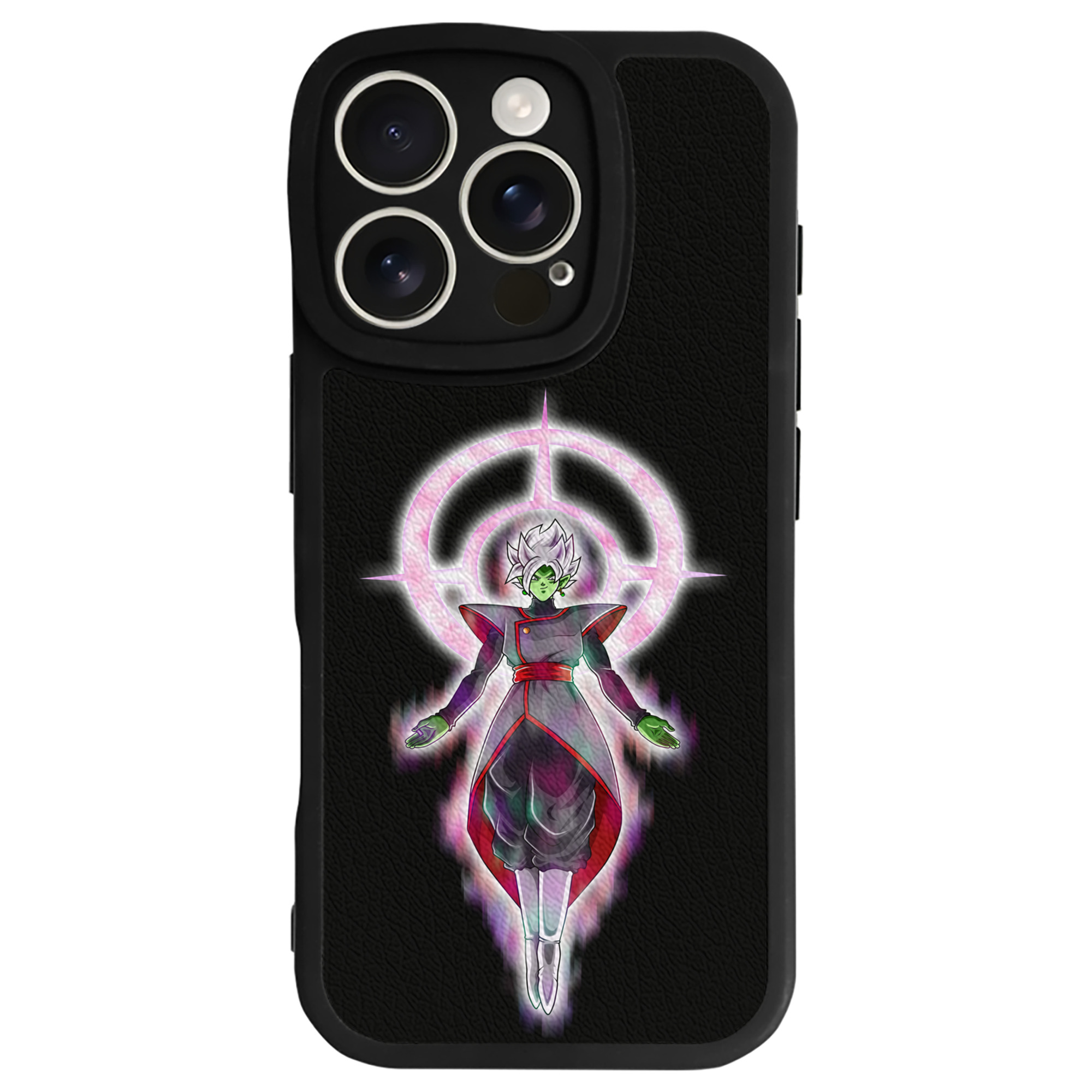 （画像用） ドラゴンボール DRAGON BALL 【iPhone 16シリーズ対応】シリコンスマホケース（レザー調） 材質：シリコン